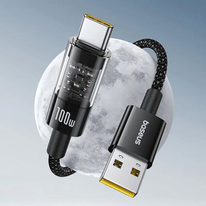 Дата кабель Baseus Gem Fast Charging USB Type-C 100W (2m) (P10373002111) Cluster