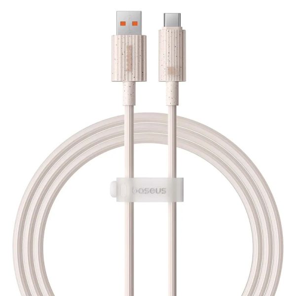 Дата кабель Baseus Habitat Series Fast Charging USB Type-C 100W (1m) (P10360203421) Wheat