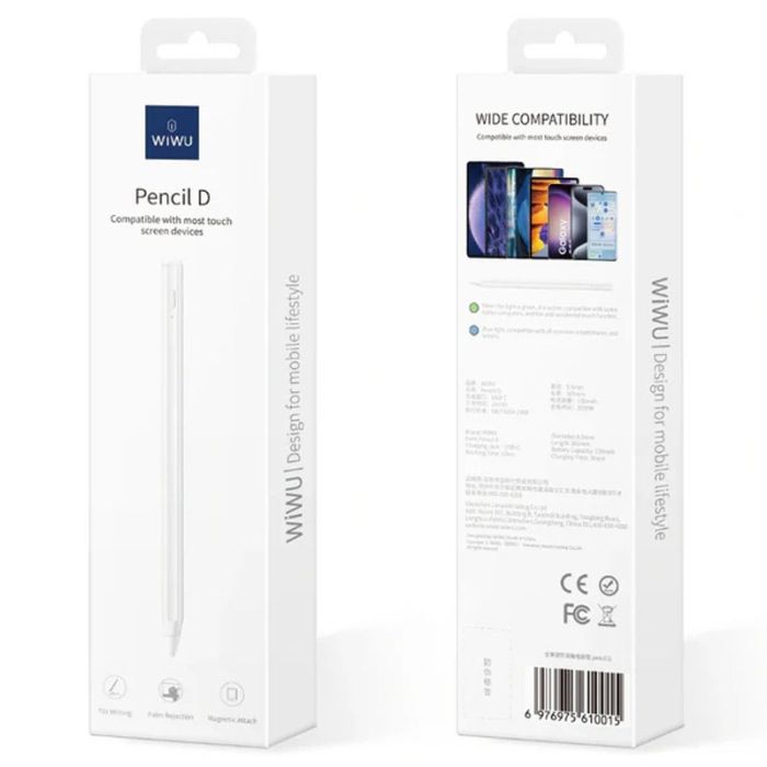 Стілус WIWU Pencil D White