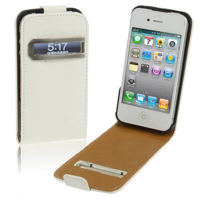 Чохол iPhone 4/4s Caller ID Білий та Чорний