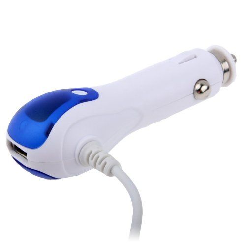 Автозарядка Micro USB+USB вход 1,0А