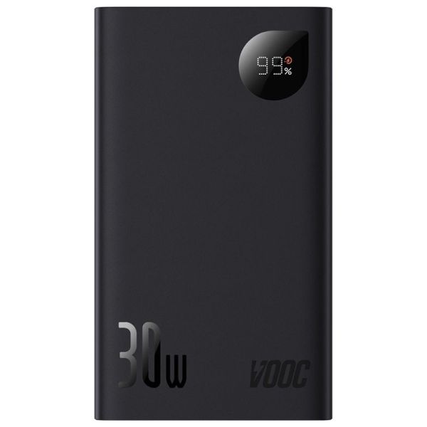 Портативное ЗУ Power Bank Baseus Adaman2 Digital Display 30W VOOС OS 20000 mAh (PPAD050101) Black