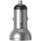ОзУ Baseus Digital Display Dual USB 4.8A Car Charger 24W (CCBX) Серебряный