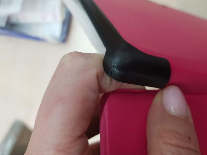 Чохол Lenovo Tab 2 A10-70 SmartCase HotPink з невеликим браком