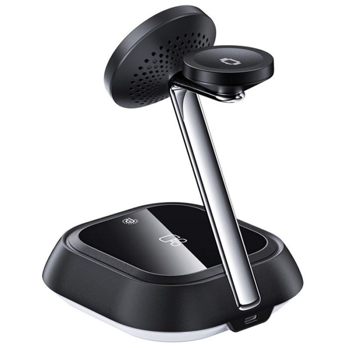 Безпроводова зарядка Acefast E16 desktop 3-in-1 Black