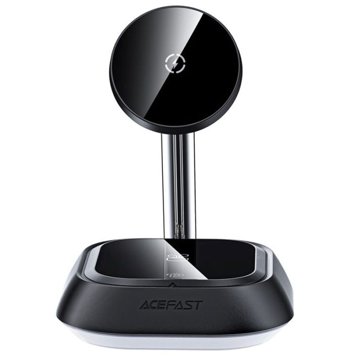 Безпроводова зарядка Acefast E16 desktop 3-in-1 Black