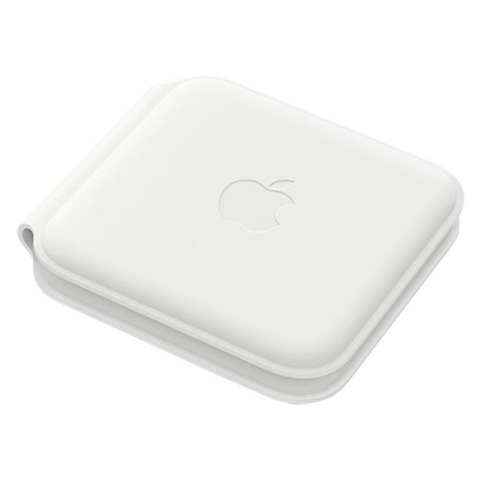 Бездротова зарядка Wireless Charger with Magsafe 2in1 для Apple (AAA) (box) White
