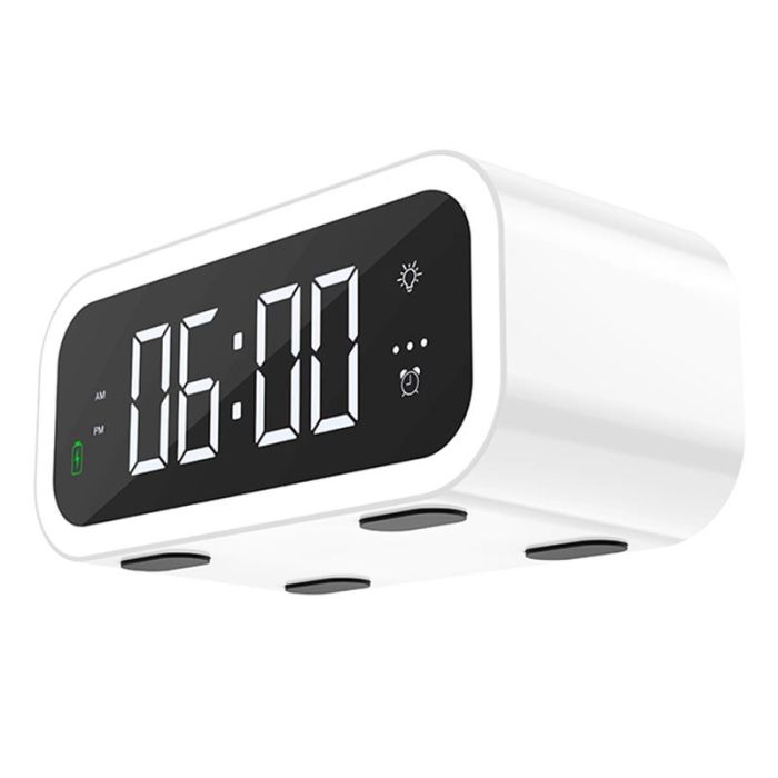 Бездротова зарядка WIWU Wi-W015 2 in 1 Time Wireless Charger White