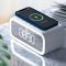 Бездротова зарядка WIWU Wi-W015 2 in 1 Time Wireless Charger White