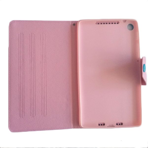 Чехол для Asus Google Nexus 7 2013 Silicon Book Pink-Blue