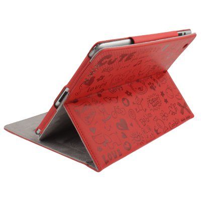 Чохол "Милашка" червоний Ipad 2