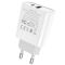 Мережеве заряджання HOCO C80A Rapido PD20W+QC3.0 Type-C + USB Білий