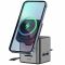 Бездротова зарядка HUB WIWU Wi-W025 Cube 9in1 USB-C Gray