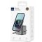Бездротова зарядка HUB WIWU Wi-W025 Cube 9in1 USB-C Gray
