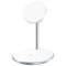 Беспроводная зарядка WIWU Wi-W019 2 in 1 15W White