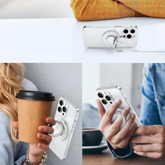 Беспроводная зарядка WIWU Wi-W027 3 in 1 Wireless Charger White