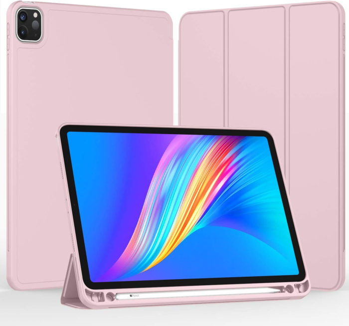 Чехол with Slot for Stylus для Xiaomi Pad 8 / Pad 7 Pro (11.2") Pink