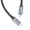 Дата кабель Hoco US06 Type-C to Type-C 100W USB3.2 20Gbps (2m) Black