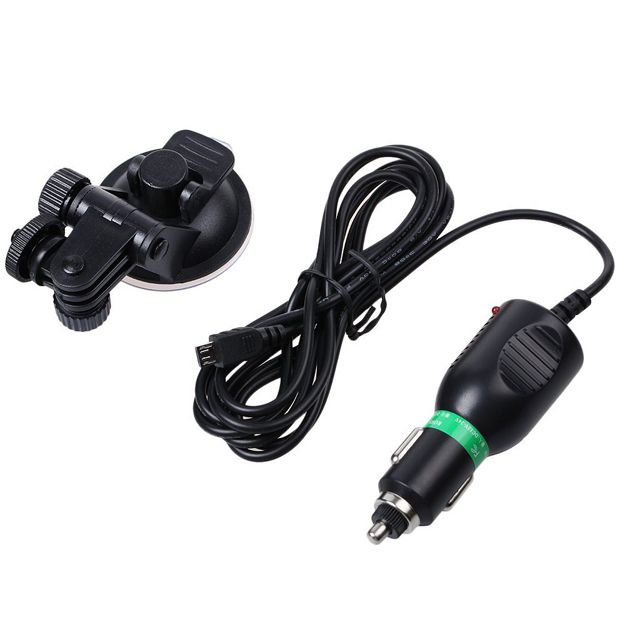 Car Accessories Set (заряджання + кріплення на присосці)