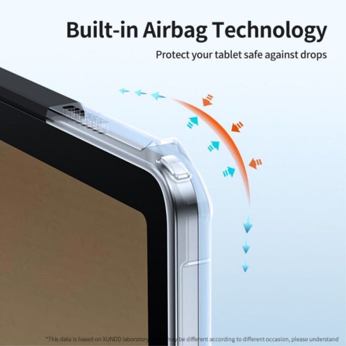 Чохол накладка з підставкою HunDD з посиленими кутами для Samsung Galaxy Tab A9 (8.7'') Чорний