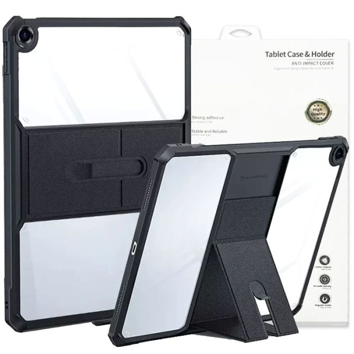 Чохол накладка з підставкою HunDD з посиленими кутами для Samsung Galaxy Tab A9 (8.7'') Чорний