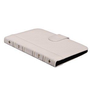 Чехол обложка Vintage белая Kindle 4 / Pocketbook
