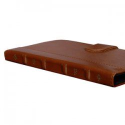 Чохол обкладинка Vintage коричневий глянець Kindle 4 / Pocketbook