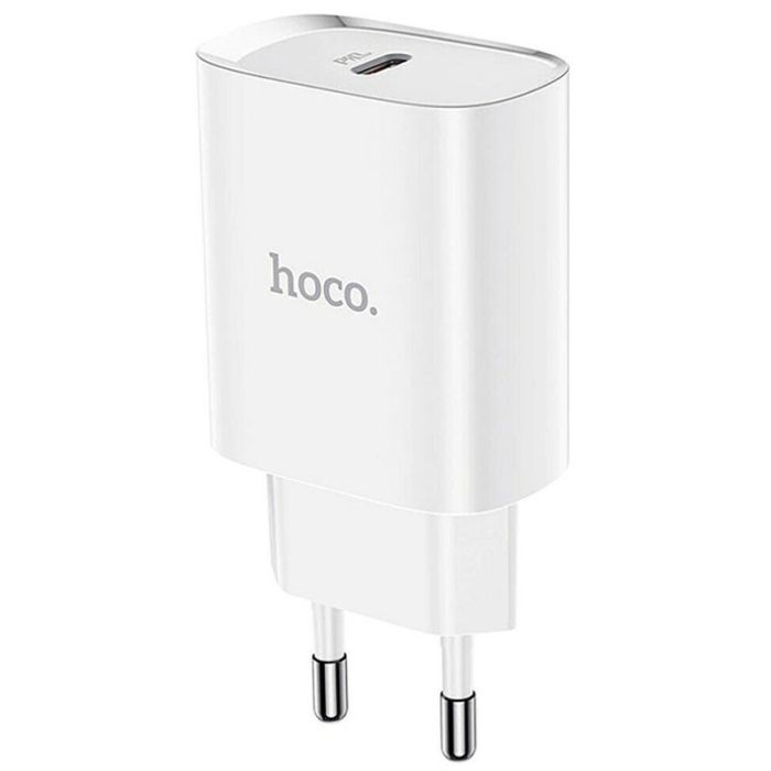 Мережева зарядка HOCO N14 PD 20W 1Type-C Білий