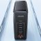 Зарядка Usams US-CC163 T50 100W 4 Ports ACCC GaN Fast Charger Black
