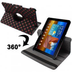 Чохол Samsung Galaxy Tab P7500/P5100 у горошок