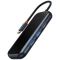 Переходник Baseus Hub AcmeJoy 7-Port Type-C (HDMI*1+USB3.0*2+USB2.0*1+Type-C PD&Data*1+SD/TF) (WKJZ) Dark