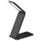Бездротова зарядка Usams US-CD181 15W 3in1 with Table Lamp Black