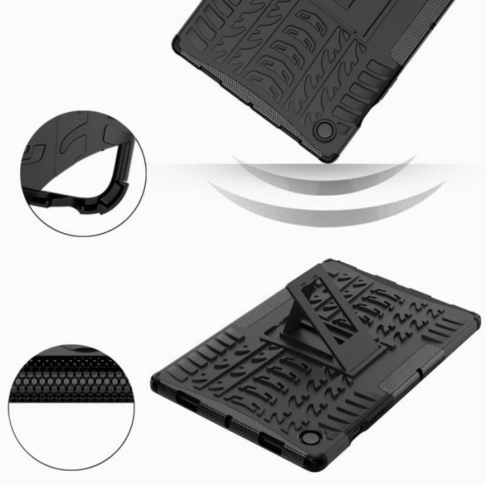 Чехол Protector Stand для Samsung Galaxy Tab A8 10.5" (2021) Black