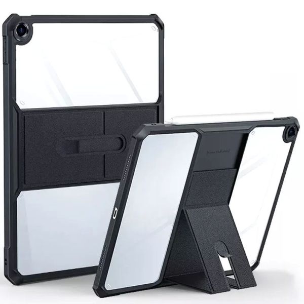 Чехол накладка с подставкой HunDD с усиленными углами для Samsung Galaxy Tab A9+ (11'') Черный