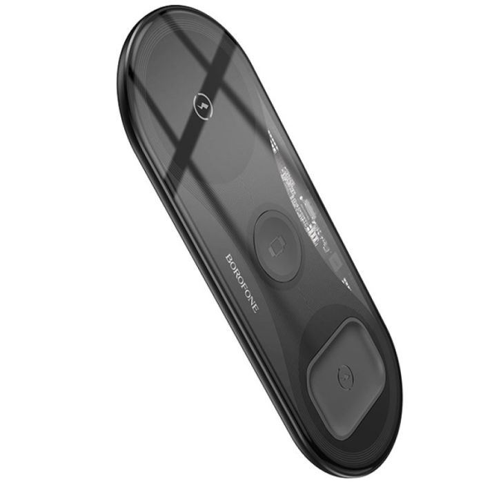 Бездротова зарядка BOROFONE BQ19 3in1 Чорний
