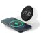 Беспроводная зарядка WIWU Wi-W017 15W Wireless Charger+Digital Alarm+Bluetooth Speaker White