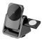 Беспроводная зарядка WIWU Wi-W018 3 in 1 Wireless Charger Grey