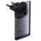 Мережева зарядка Baseus GaN5 Pro Ultra-Slim 65W Type-C+USB + Type-C to Type-C 100W (1m) (CCGP15011) Gray