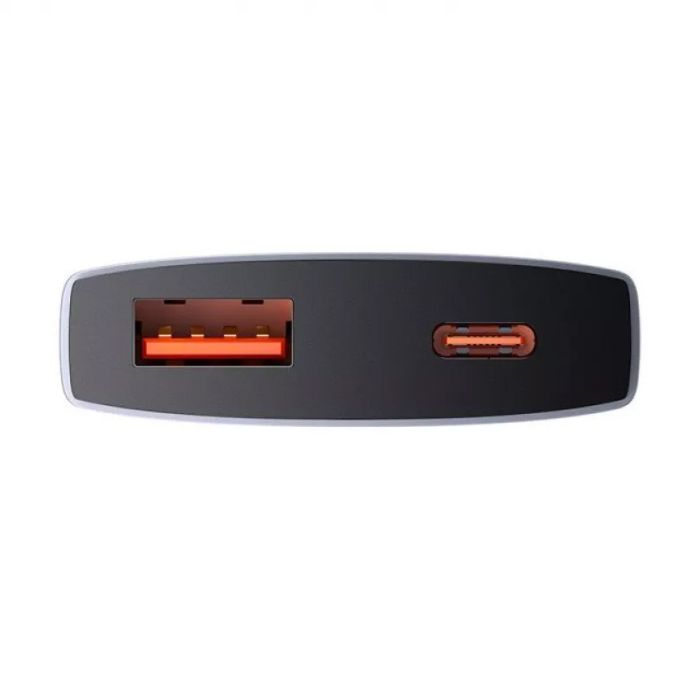 Мережева зарядка Baseus GaN5 Pro Ultra-Slim 65W Type-C+USB + Type-C to Type-C 100W (1m) (CCGP15011) Gray