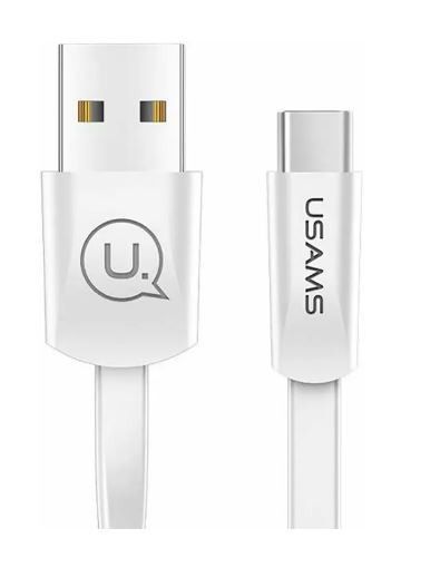 Дата кабель USAMS US-SJ200 USB to Type-C 2A (1.2m) Белый