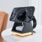 Безпроводова зарядка Acefast E17 desktop 3-in-1 Black