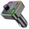Автомобільна зарядка FM модулятор Hoco E81 Fantasy PD30W+QC3.0 Black