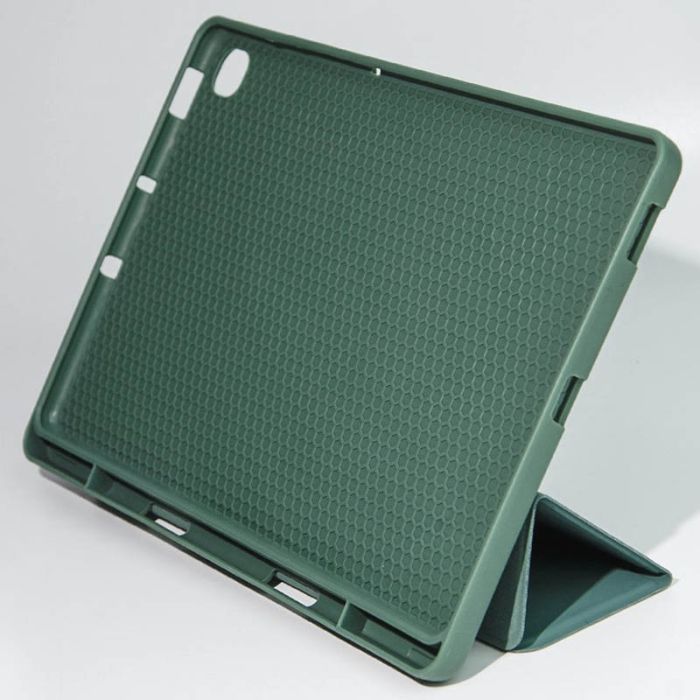 Чохол із Slot for Stylus для Samsung Galaxy Tab A11 / A9 (8.7'') (X110/X115) DarkGreen