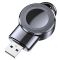 Бездротова зарядка для Apple Watch Magnetic Charger USB Black