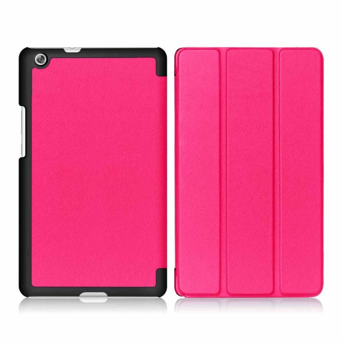 Чехол 3Fold HUAWEI MediaPad M5 Lite 8 JDN2-l09 jdn2-w09 HotPink