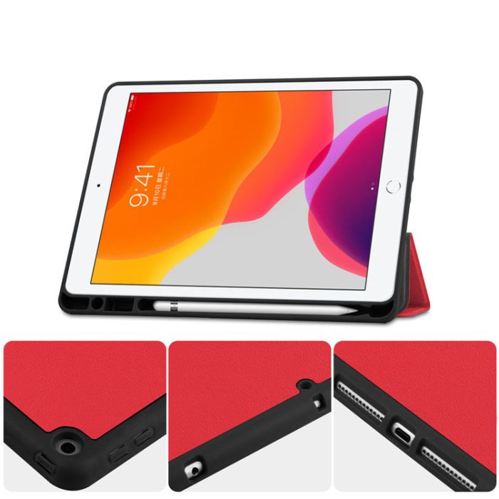 Чехол Gum Spen holder Samsung Galaxy Tab S6 lite P610 P615 Red