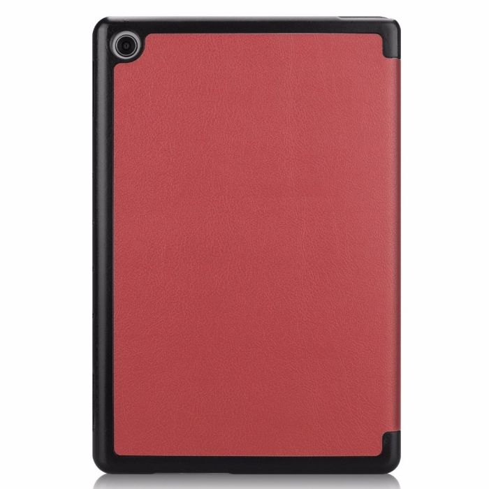 Чехол 3Fold HUAWEI MediaPad m5 lite 10 DarkRed