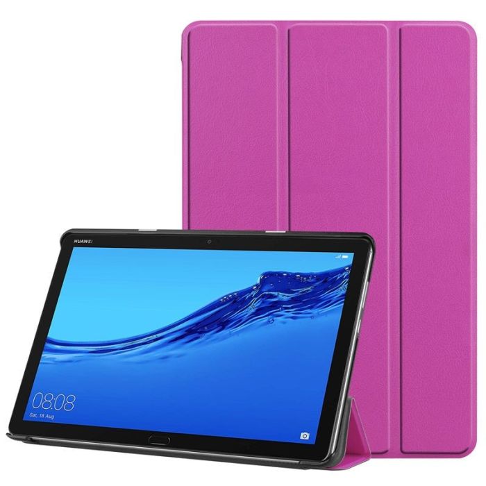Чохол 3Fold HUAWEI MediaPad m5 lite 10 BAH2-W19 bah2-L09 bah2-W09 Violet