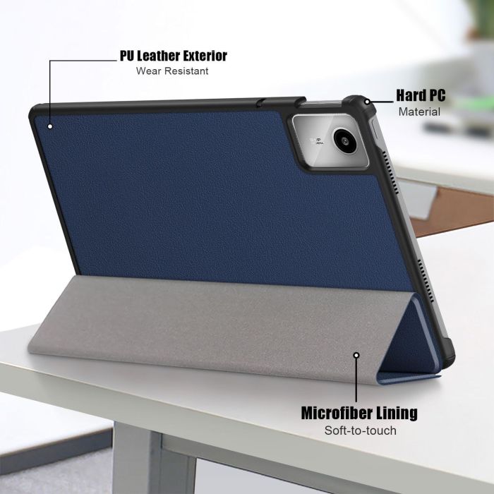 Чехол 3fold Lenovo Tab M11 2024 TB330 TB331 DarkBlue