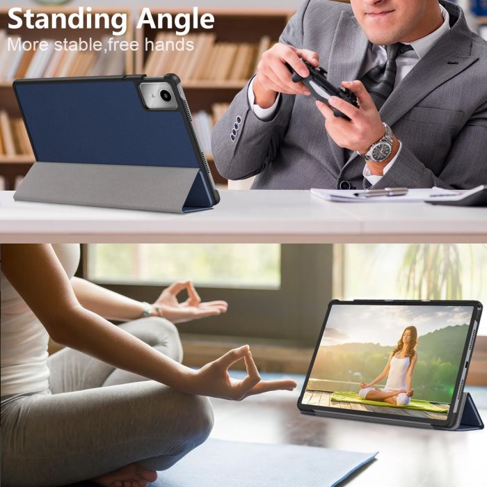 Чехол 3fold Lenovo Tab M11 2024 TB330 TB331 DarkBlue